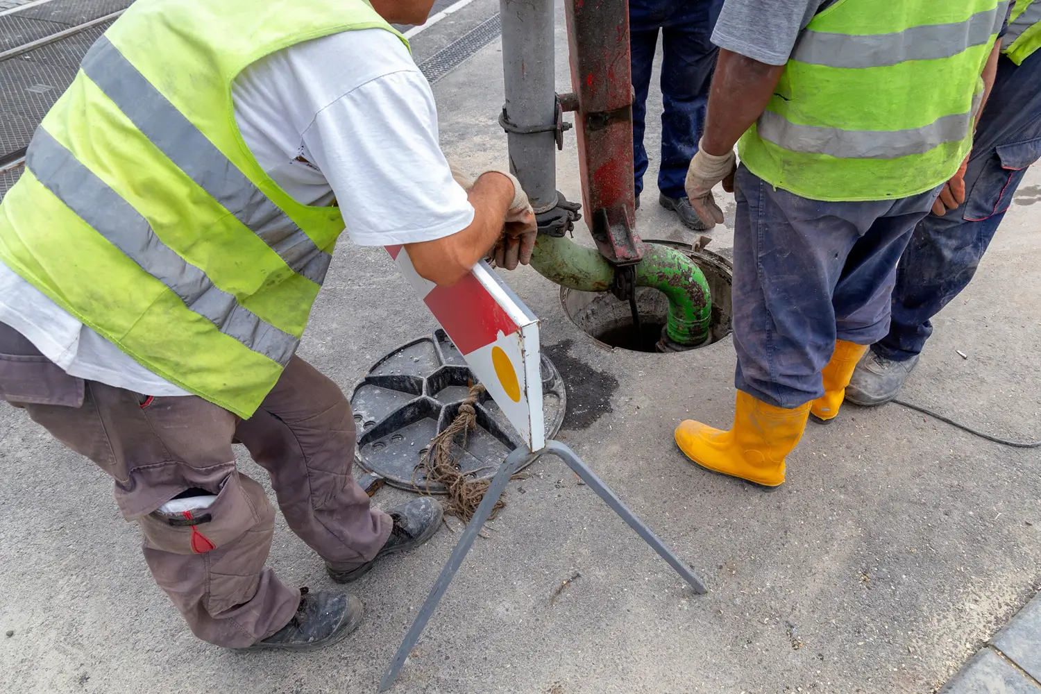 CCTV drain survey inspection in Ongar